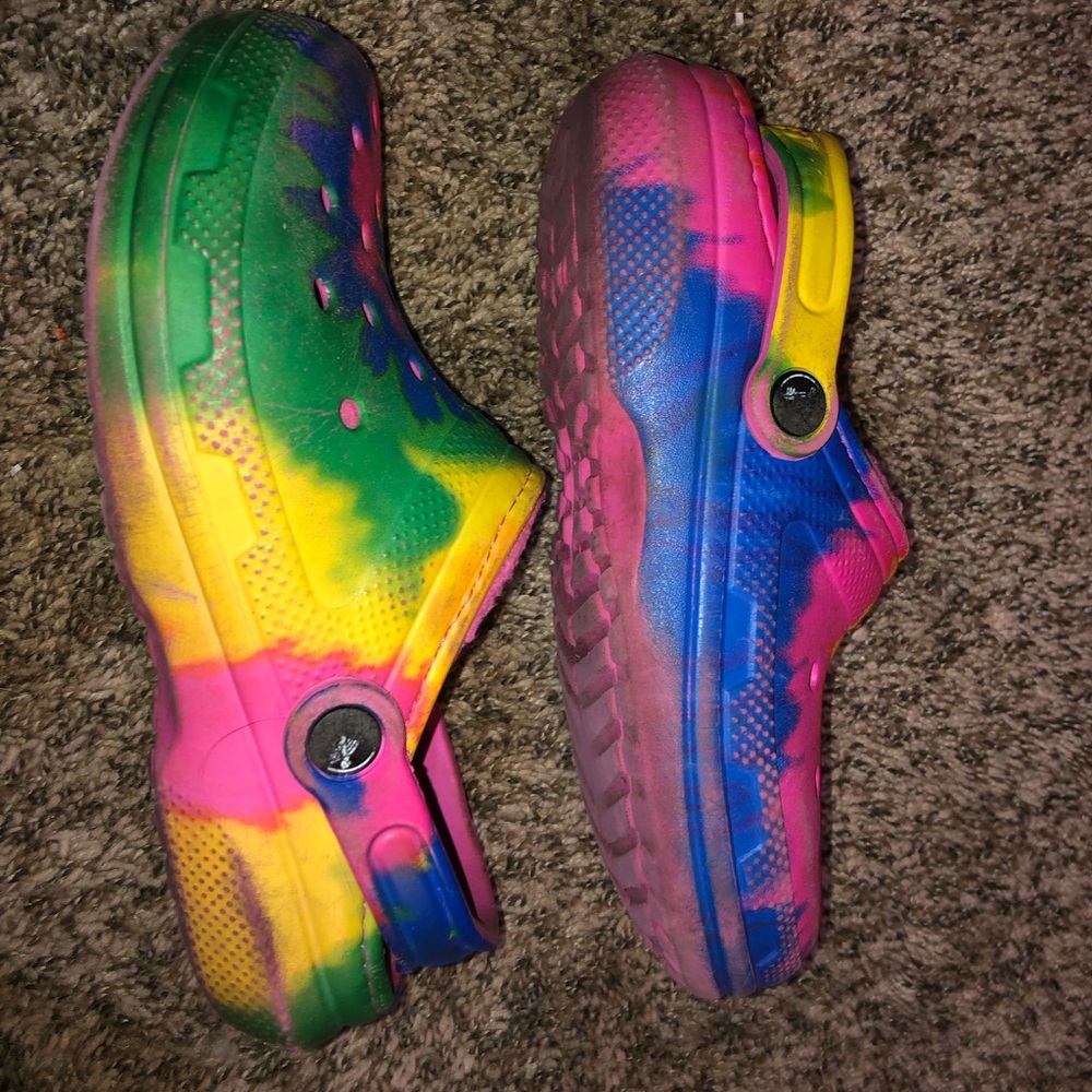 Crocs Tie Dye Lined Clog